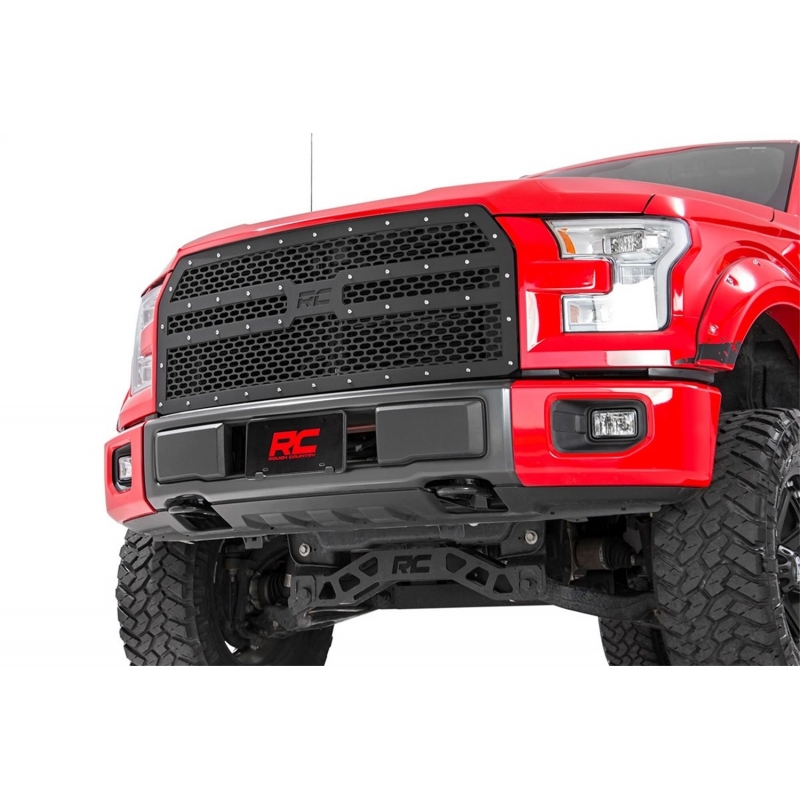 Rough Country | Grille - F-150 2.7T / 3.5L / 5.0L 2015-2017 Rough Country Grilles