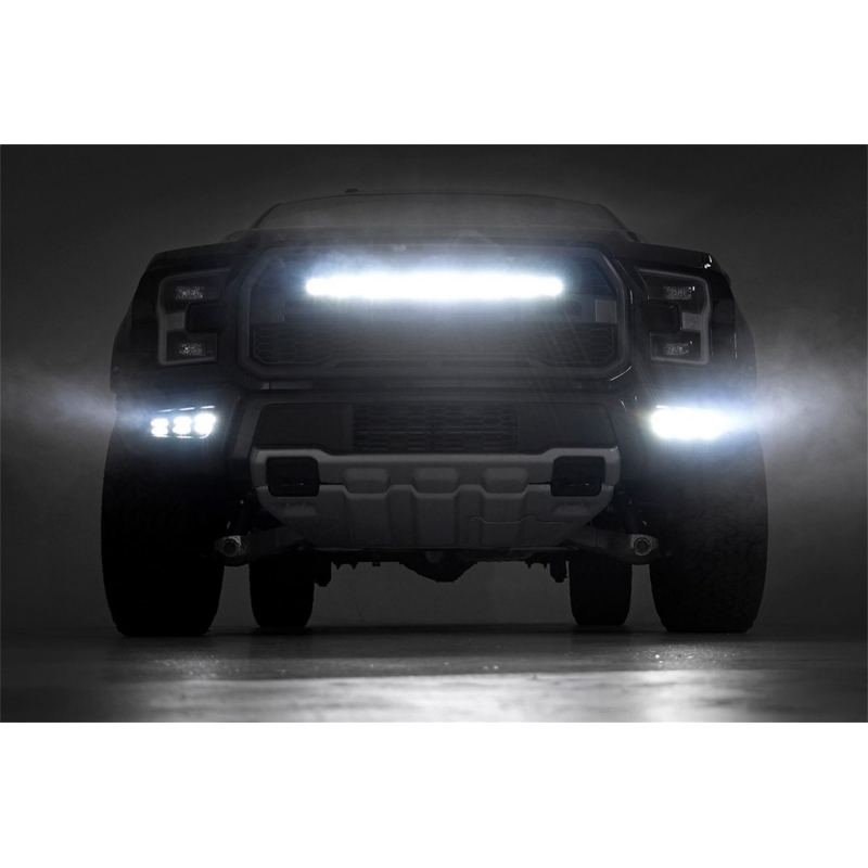 Rough Country | LED Light Bar - F-150 Raptor 3.5T 2017-2020 Rough Country Lumières Off-Road