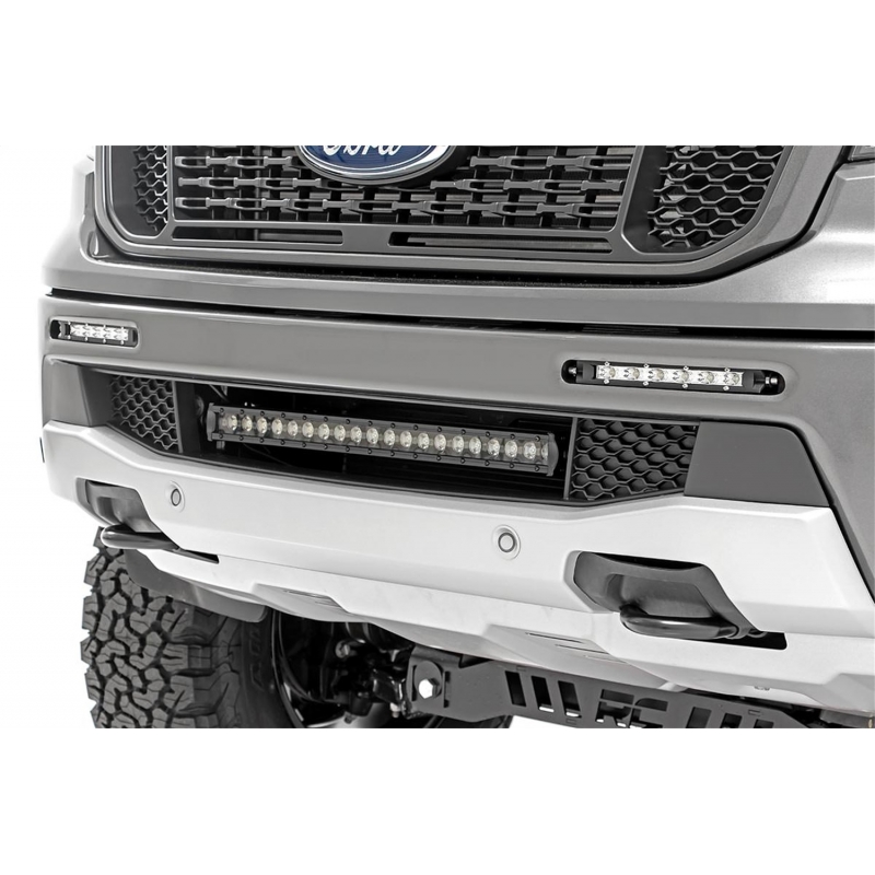 Rough Country | Bumper- Front - Ranger 2.3T / 2.5L / 3.2L 2019-2022 Rough Country Off-Road Bumpers