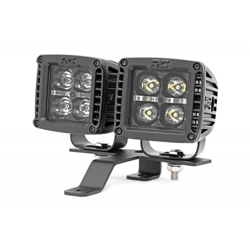 Rough Country | Offroad/Racing Lamp Kit - Gladiator / Wrangler (JL) 2018-2022 Rough Country Lumières Off-Road