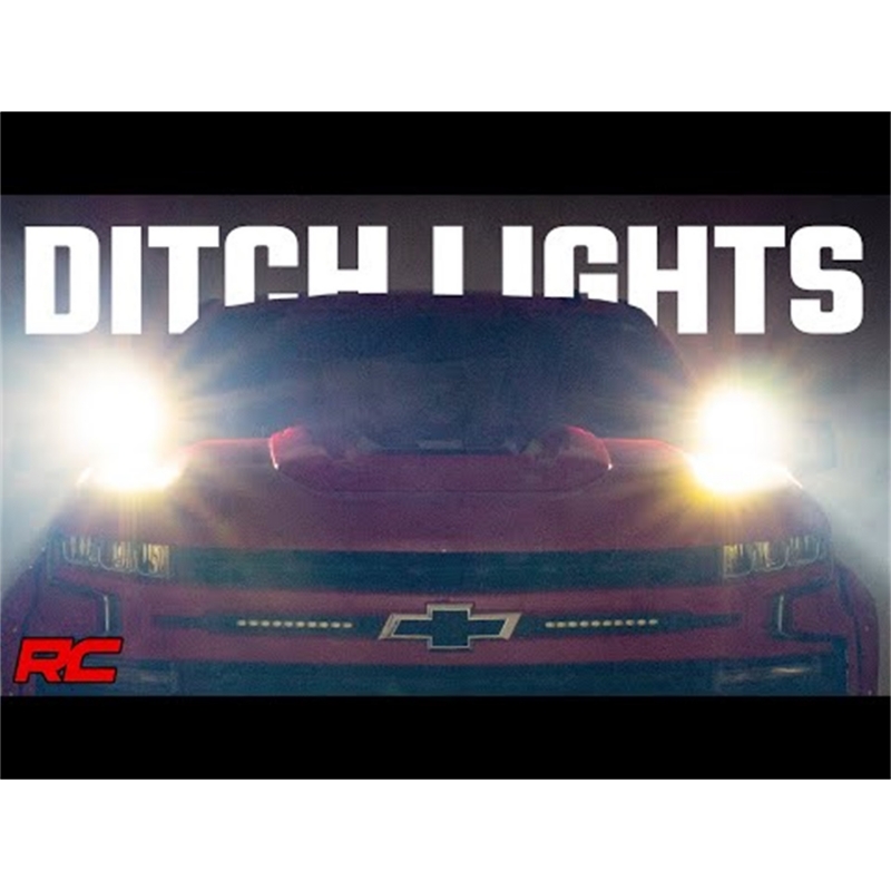 Rough Country | Exterior LED Kit - Silverado 1500 / Limited 2019-2023 Rough Country Off-Road Lights