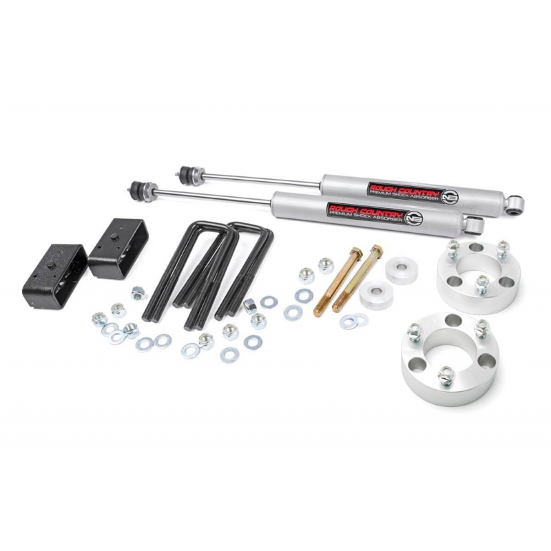 Rough Country | Lift Kit-Suspension w/Shock - Tacoma 2.7L / 4.0L / 3.5L 2005-2020 Rough Country Lift Kits