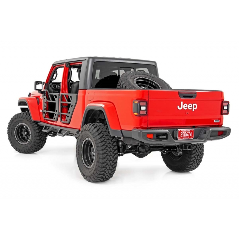 Rough Country | Nerf/Step Bar - Gladiator 3.6L 2020-2020 Rough Country Marchepieds