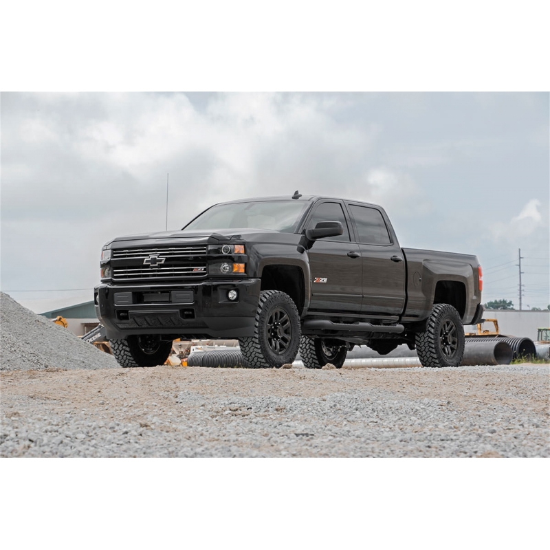 Rough Country | Lift Kit-Suspension w/Shock - Silverado / Sierra 2500 HD / 3500 HD 6.0L / 6.6L 2011-2019 Rough Country Lift Kits