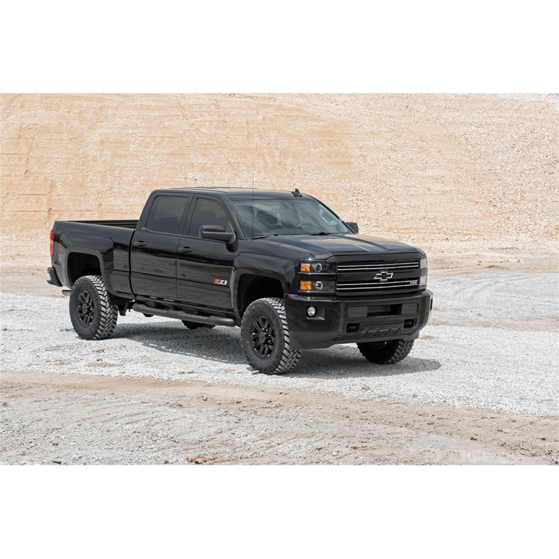 Rough Country | Lift Kit-Suspension w/Shock - Silverado / Sierra 2500 HD / 3500 HD 6.0L / 6.6L 2011-2019 Rough Country Lift Kits