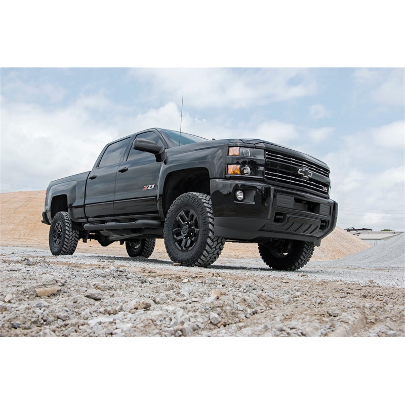Rough Country | Lift Kit-Suspension w/Shock - Silverado / Sierra 2500 HD / 3500 HD 6.0L / 6.6L 2011-2019 Rough Country Lift Kits
