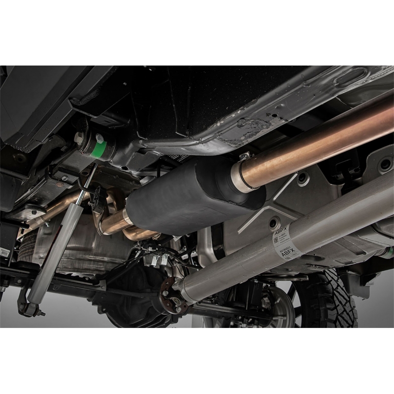 Rough Country | Exhaust System Kit 5.3L - Silverado / Sierra 1500 / Limited 2019-2023 Rough Country Cat-Back Exhausts