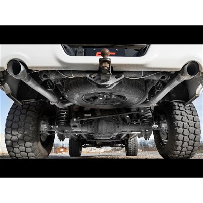 Rough Country | Exhaust System Kit 5.3L - Silverado / Sierra 1500 / Limited 2019-2023 Rough Country Cat-Back Exhausts
