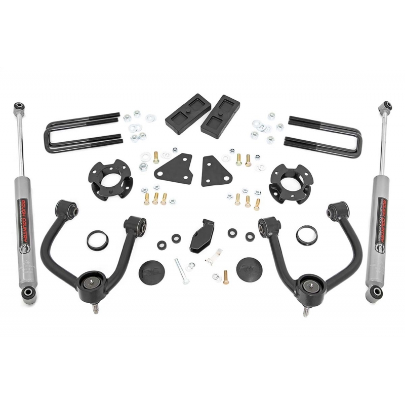 Rough Country | Lift Kit-Suspension w/Shock - Ranger 2.3T 2019-2021 Rough Country Lift Kits