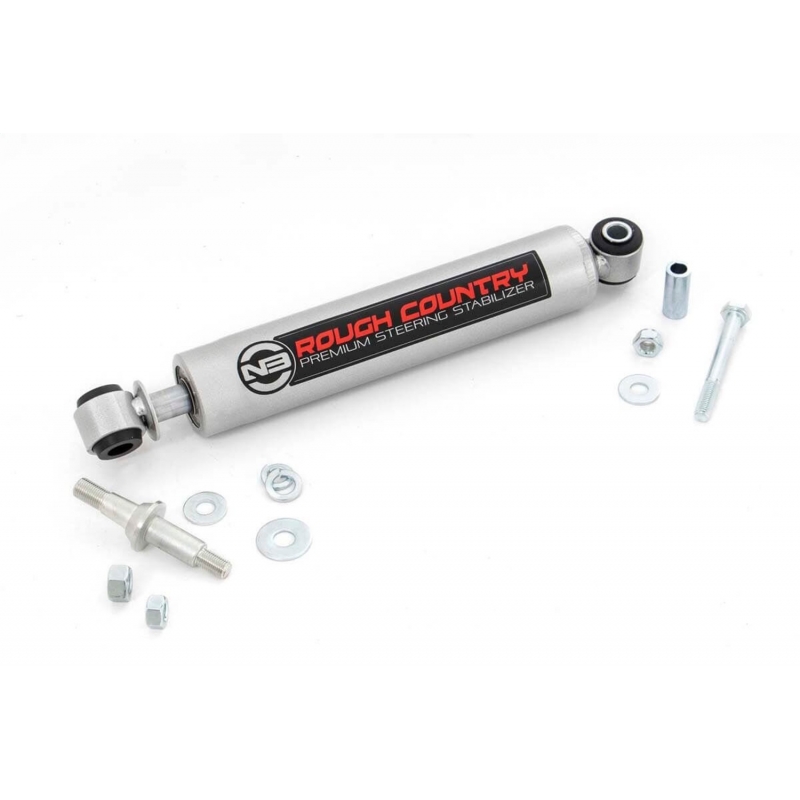 Rough Country | Steering Damper - Chevrolet / GMC / Jeep 1984-2010 Rough Country Steering Dampers