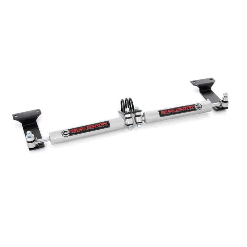Rough Country | Steering Damper Kit - F-250 / F-350 2000-2004 Rough Country Steering Dampers