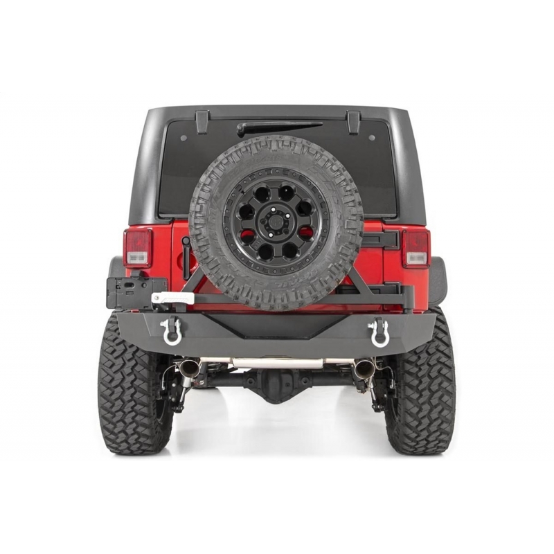 Rough Country | Bumper- Rear - Wrangler (JK) 3.8L / 3.6L 2007-2018 Rough Country Off-Road Bumpers