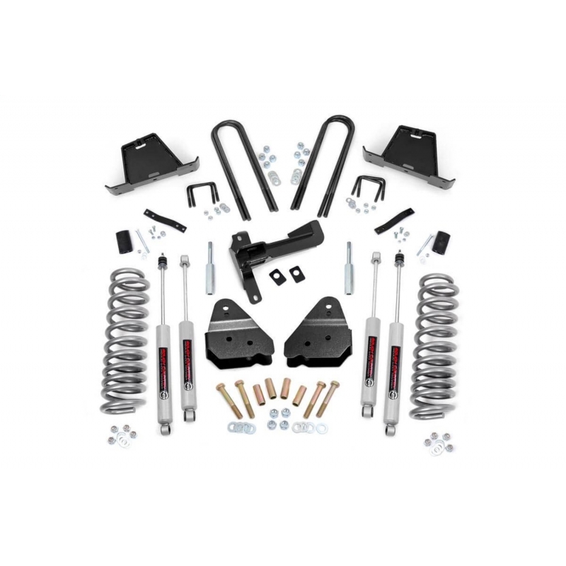 Rough Country | Lift Kit-Suspension w/Shock - F-250 / F-350 6.0L / 6.8L 2005-2007 Rough Country Lift Kits