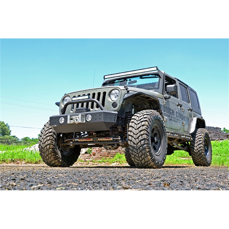 Rough Country | LED Light Bar Mount - Wrangler (JK) 3.8L / 3.6L 2007-2018 Rough Country Lumières Off-Road