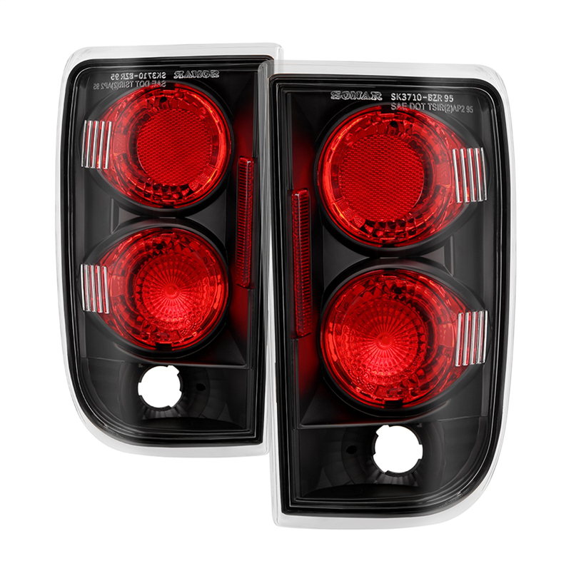 Spyder | Euro Style Tail Lights - S10 Blazer / S15 Jimmy / Bravada 4.3L 2000-2005