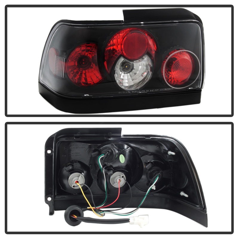 Spyder | Euro Style Tail Lights - Corolla 1.6L / 1.8L 1993-1997