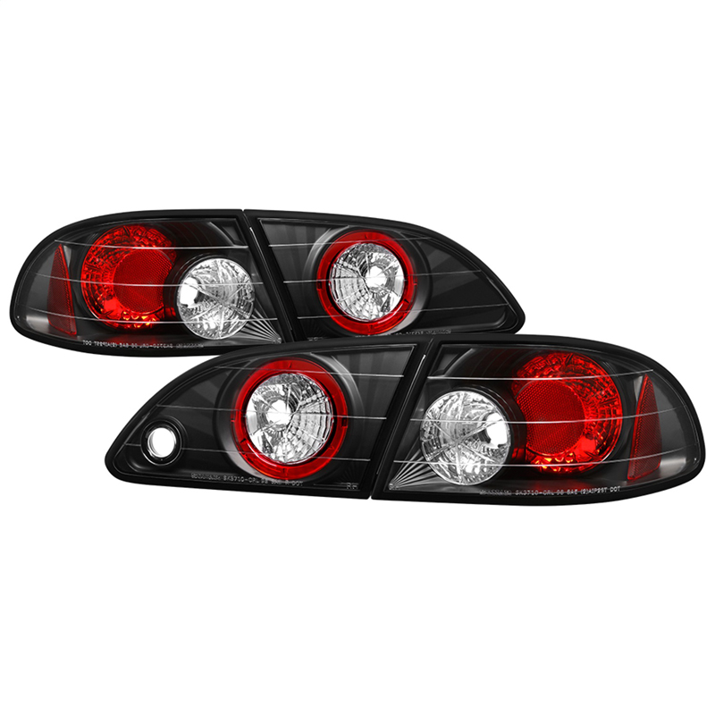 Spyder | Euro Style Tail Lights - Corolla 1.8L 1998-2002