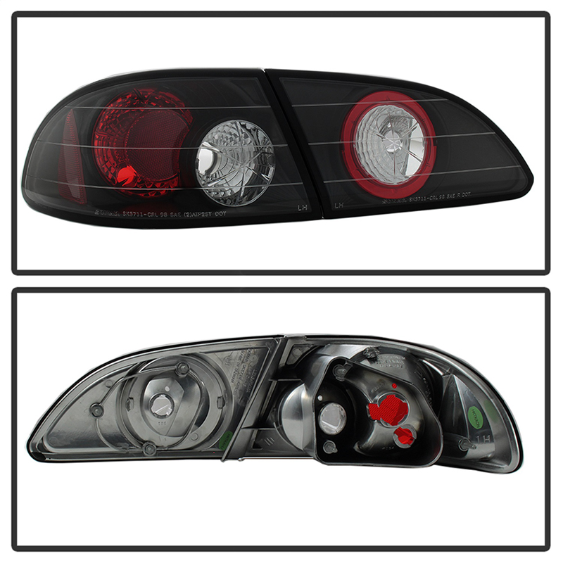 Spyder | Euro Style Tail Lights - Corolla 1.8L 1998-2002