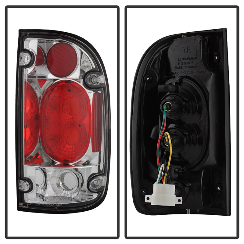 Spyder | Euro Style Tail Lights - Tacoma 2.4L / 2.7L / 3.4L 2001-2004