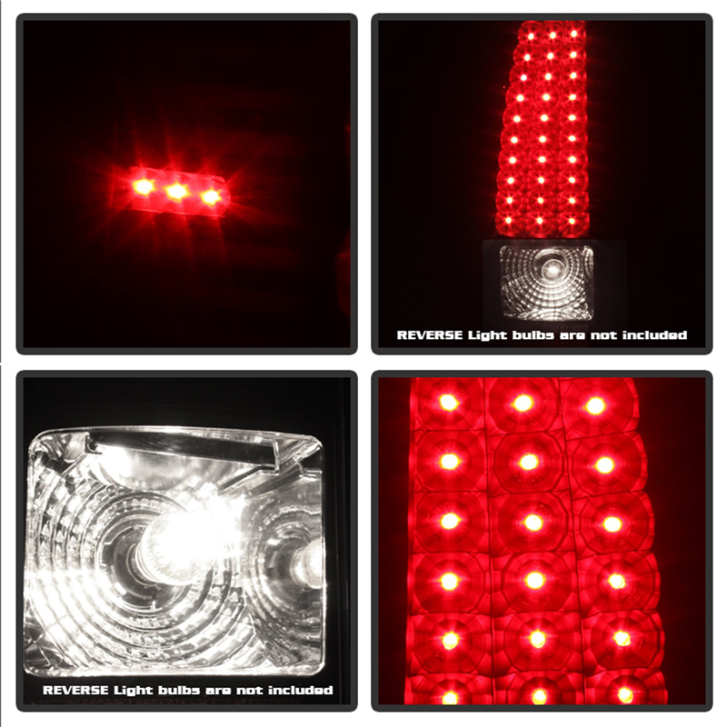 xtune | LED Tail Lights - Silverado 1500 / Silverado 1500 Classic / Silverado 2500 HD / Silverado 2500 HD Classic 2003-2007