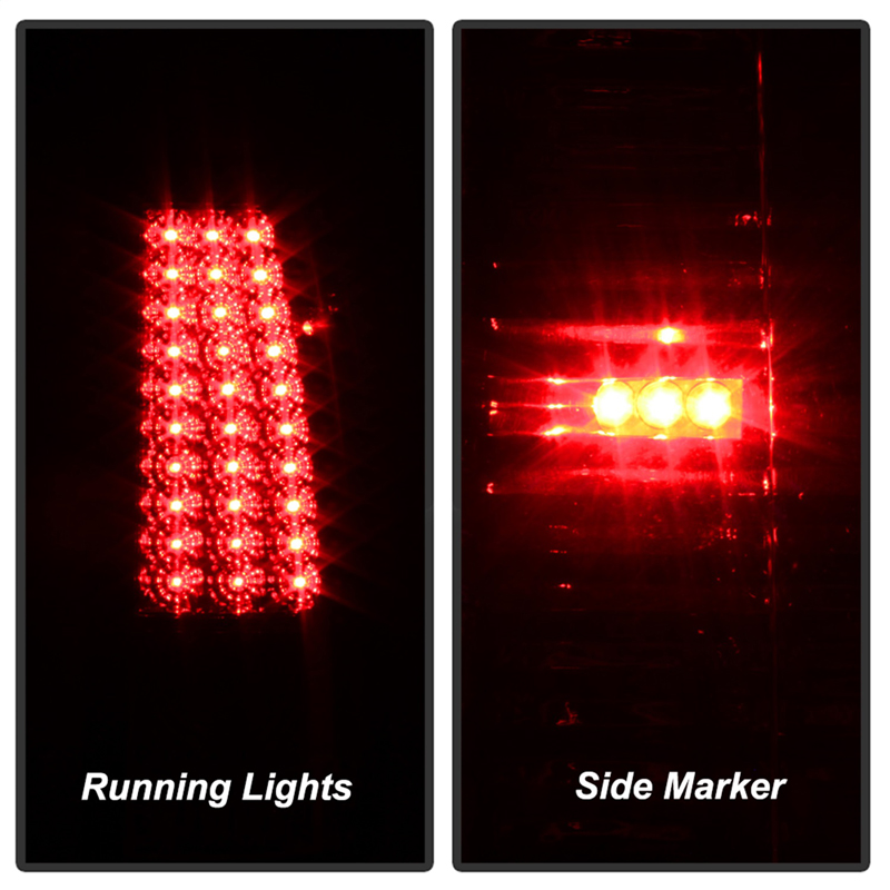 xtune | LED Tail Lights - Silverado 1500 / Sierra 1500 / Sierra 1500 Classic / Sierra 2500 HD Classic 1999-2007