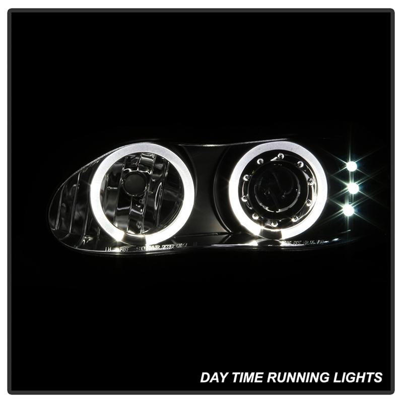 Spyder | Halo LED Projector Headlights - Camaro 3.8L / 5.7L 1998-2002 SPYDER Headlights