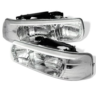 Spyder | Crystal Headlights - Chevrolet 1999-2006 SPYDER Headlights