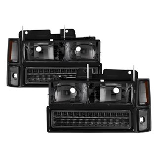 xtune | Bumper Headlights/Corner Lights - Silverado 1500 4.3L / 4.8L / 5.3L 1999