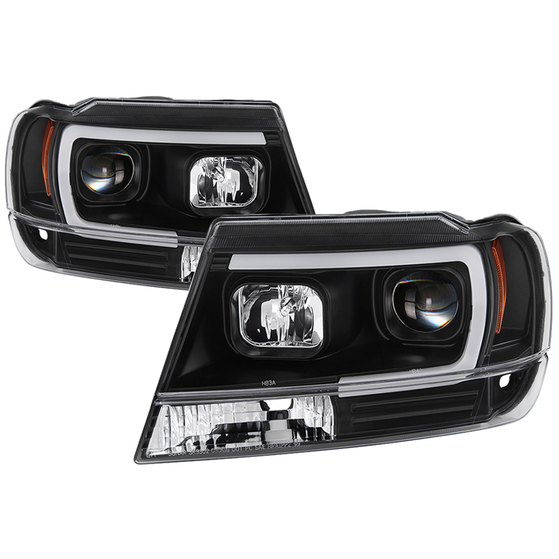 Spyder | Projector Headlights - Grand Cherokee 4.0L / 4.7L 1999-2004 SPYDER Headlights