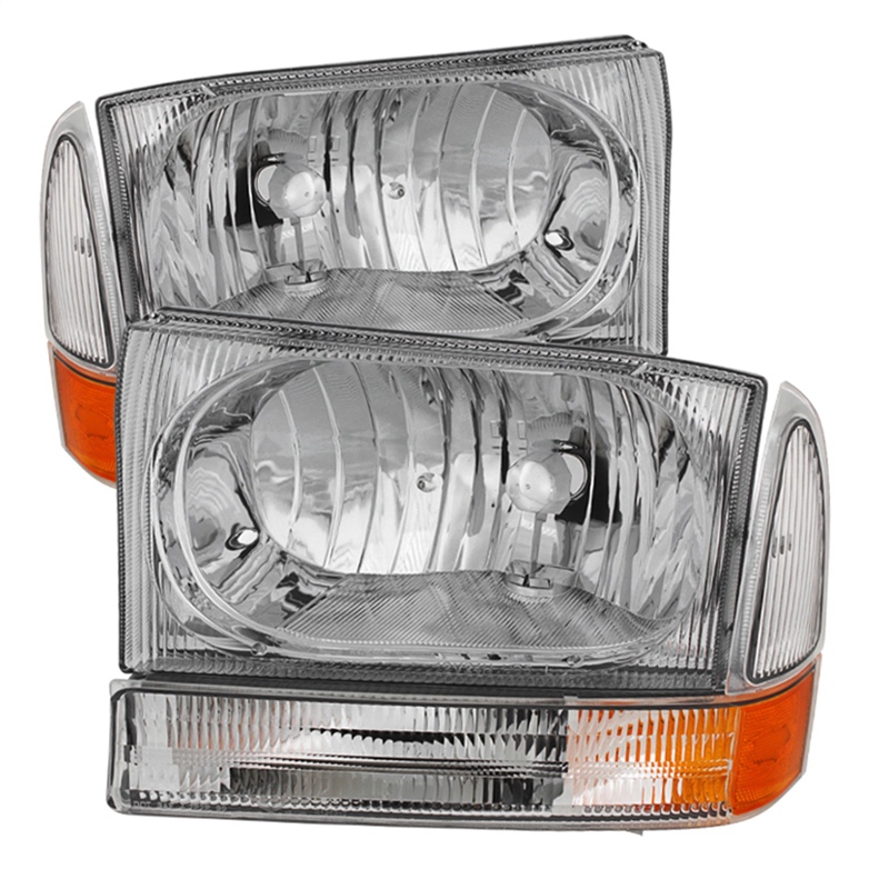 xtune | Crystal Headlights/Bumper Lights - Excursion / F-250 / F-350 2000-2004