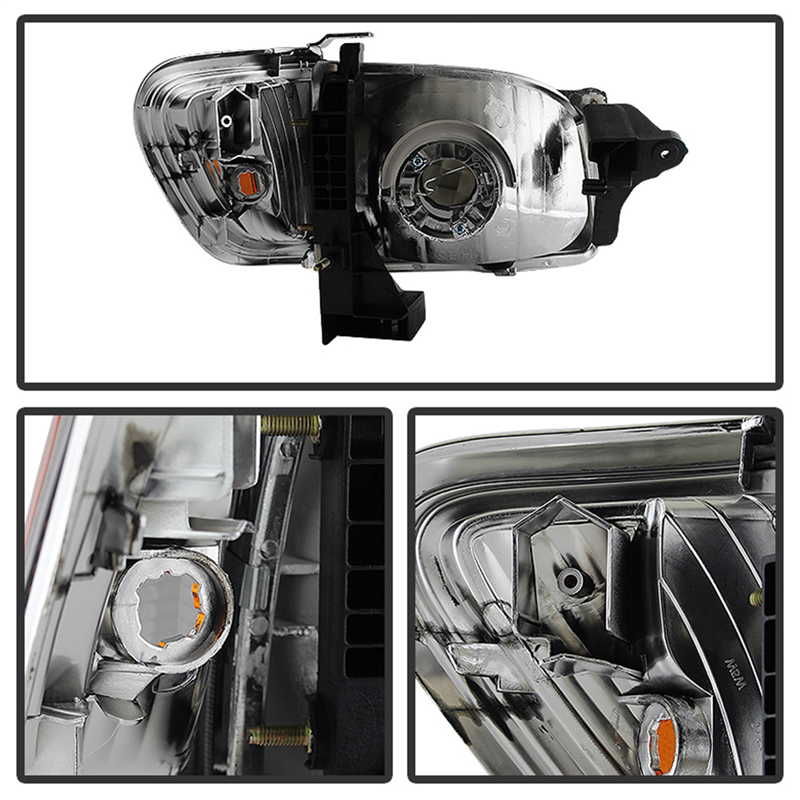 xtune | Crystal Headlights - Tacoma 2.4L / 2.7L / 3.4L 2001-2004 Xtune Headlights