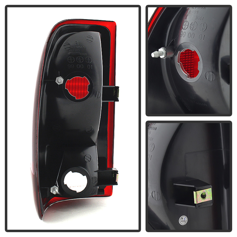 xtune | LED Tail Lights - Dakota 2000-2004 Xtune Tail Lights