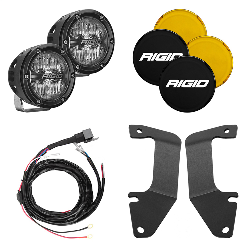 RIGID | A-Pillar 360 Series Light & Mount Kit - Tundra 4.0L / 4.6L / 5.7L 2014-2020 RIGID Off-Road Lights