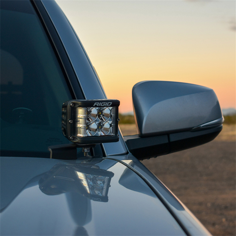 RIGID | A-Pillar DSS Series Light & Mount Kit - Tacoma 2.7L / 3.5L 2016-2020