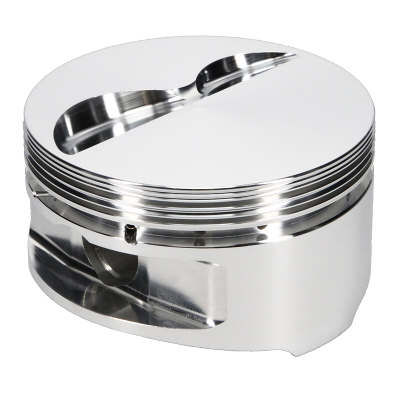 JE Pistons | Piston Set, 2618, Flat Top, 4.125 Bore, 1.000 CD, 0.927 Pin, Set of 8. JE Pistons Pistons