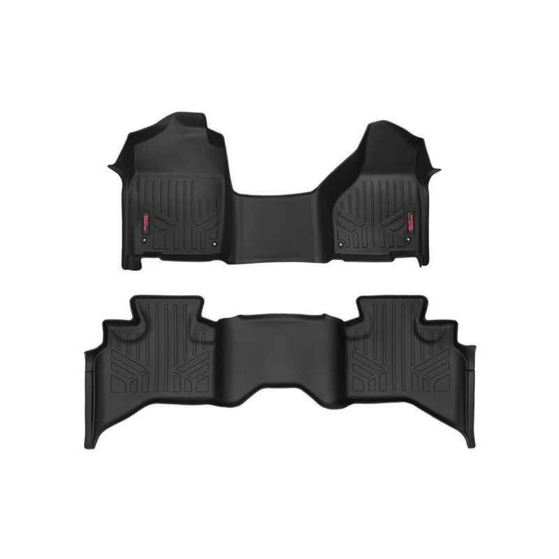 Rough Country | Floor Mat Set - Ram 1500 / Classic 2011-2022 Rough Country Tapis Protecteur