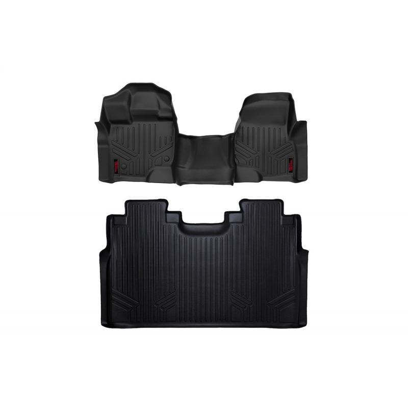Rough Country | Floor Mat Set - F-150 2015-2020 Rough Country Tapis Protecteur