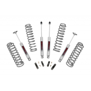 Rough Country | Lift Kit-Suspension w/Shock - Wrangler (JK) 3.8L / 3.6L 2007-2018 Rough Country Lift Kits