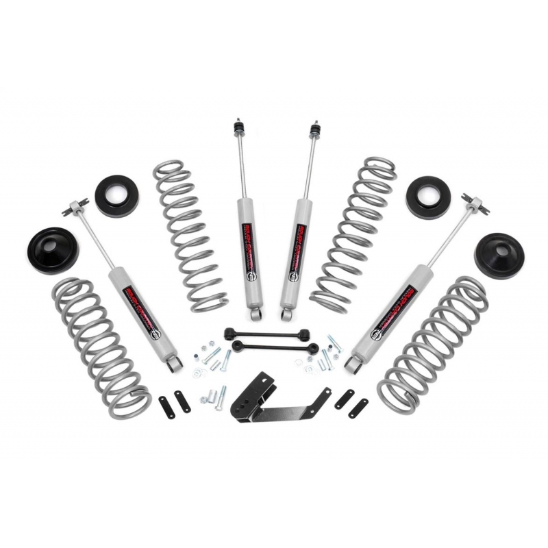 Rough Country | Lift Kit-Suspension w/Shock - Wrangler (JK) 3.8L / 3.6L 2007-2018 Rough Country Lift Kits