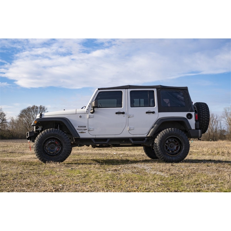 Rough Country | Lift Kit-Suspension w/Shock - Wrangler (JK) 3.8L / 3.6L 2007-2018 Rough Country Lift Kits