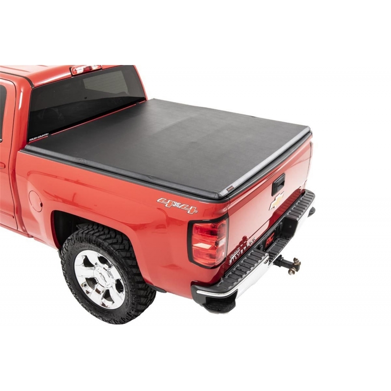 Rough Country | Tonneau Cover - Silverado / Sierra 1500 2014-2019 Rough Country Tonneau Covers