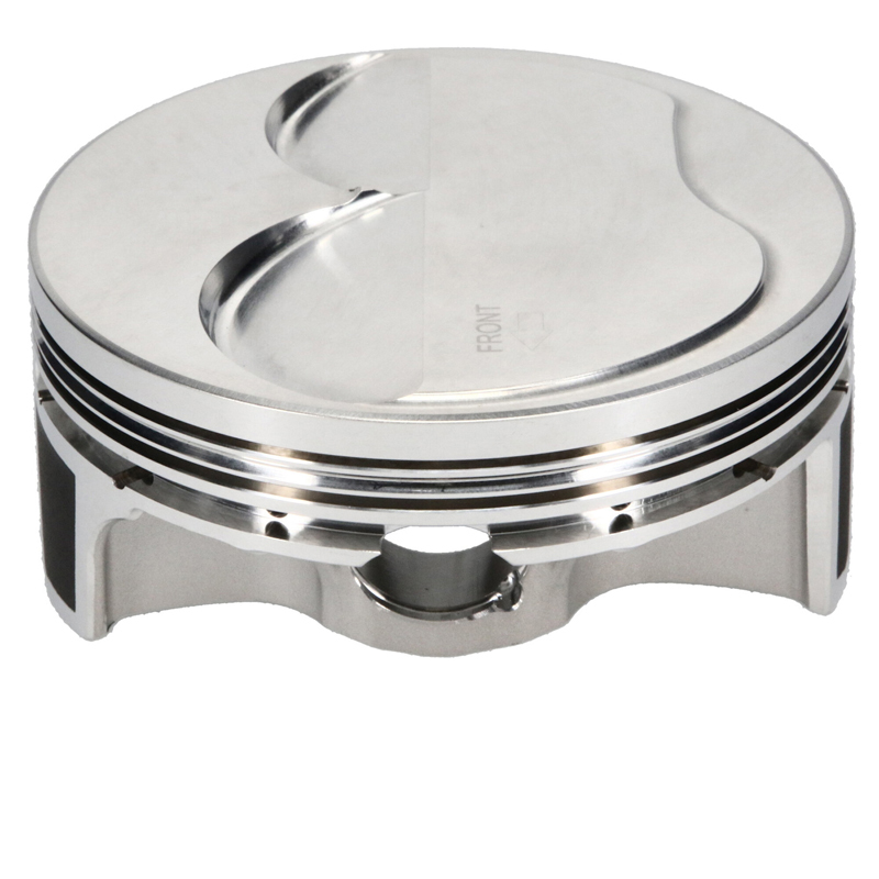 JE Pistons | Piston Set, 2618, Dome, 4.070 Bore, 1.065 CD, 0.927 Pin, Set of 8.