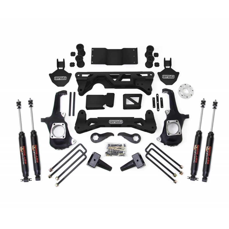 ReadyLIFT | Lift Kit-Suspension w/Shock - Silverado / Sierra 2500 / 3500 6.0L / 6.6L 2011-2019 ReadyLIFT Lift Kits