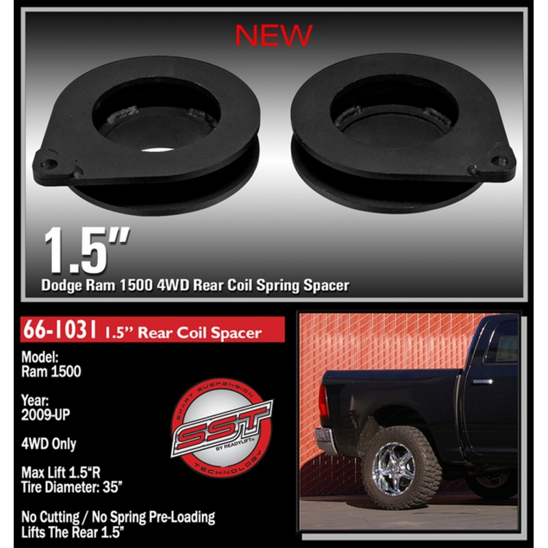 ReadyLIFT | Coil Spring Spacer - Ram 1500 2009-2022 ReadyLIFT Coil Springs