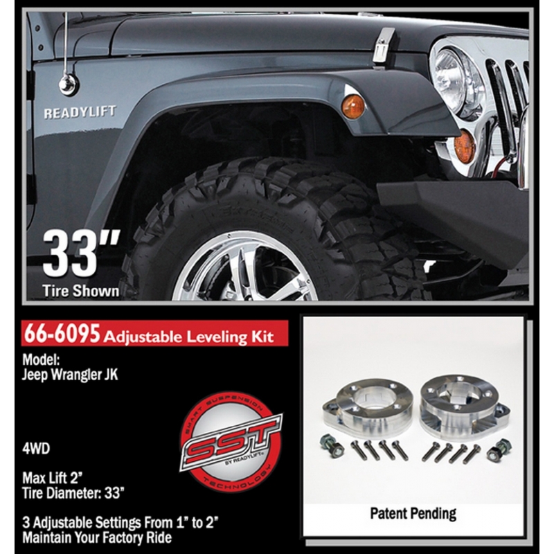 ReadyLIFT | Suspension Front Leveling Kit - Wrangler (JK) 3.8L / 3.6L 2007-2018 ReadyLIFT Leveling Kits