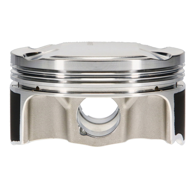 JE Pistons | Piston Set, 2618, Dome, 3.701 Bore, 1.168 CD, 0.866 Pin, Set of 8.