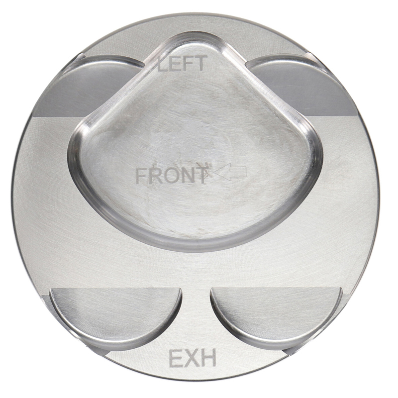 JE Pistons | Piston Set, 2618, Dome, 3.386 Bore, 1.290 CD, 0.866 Pin, Set of 4.