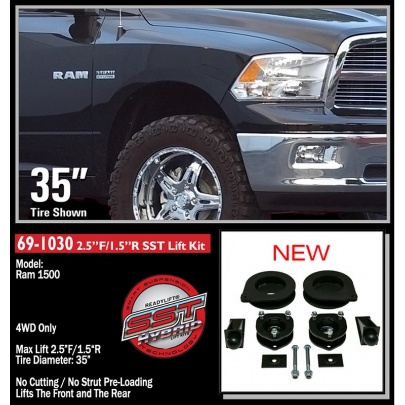 ReadyLIFT | SST® Lift Kit - Ram 1500 2006-2013 ReadyLIFT Lift Kits