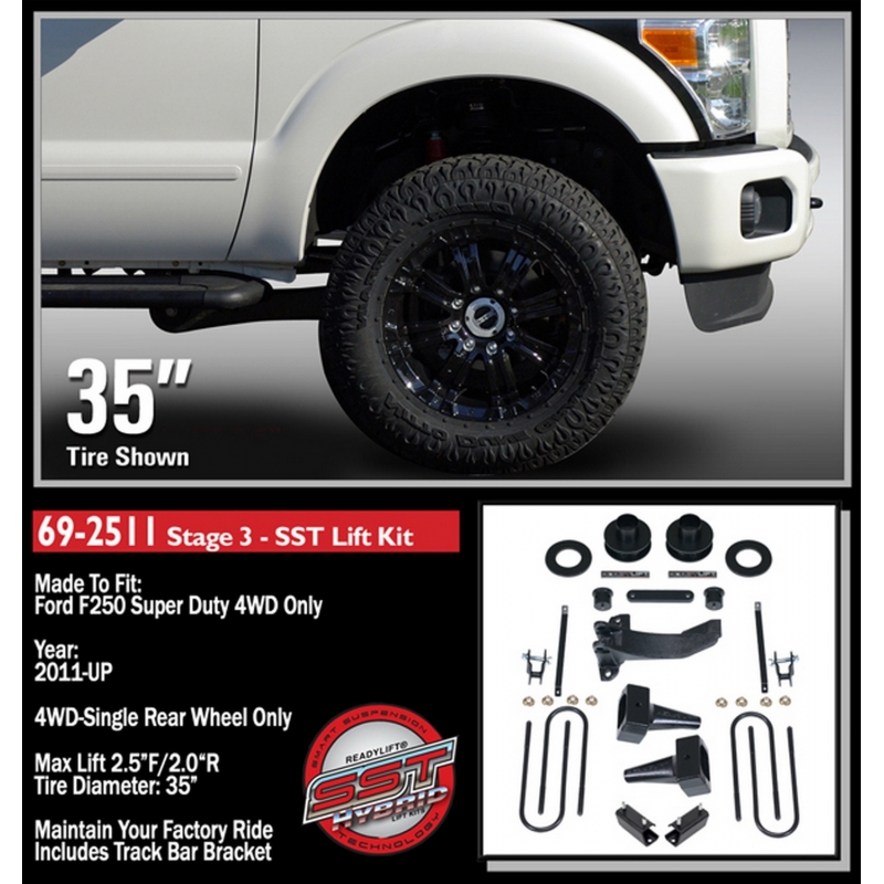 ReadyLIFT | Lift Kit-Suspension - F-250 6.2L / 6.7L 2011-2016 ReadyLIFT Lift Kits