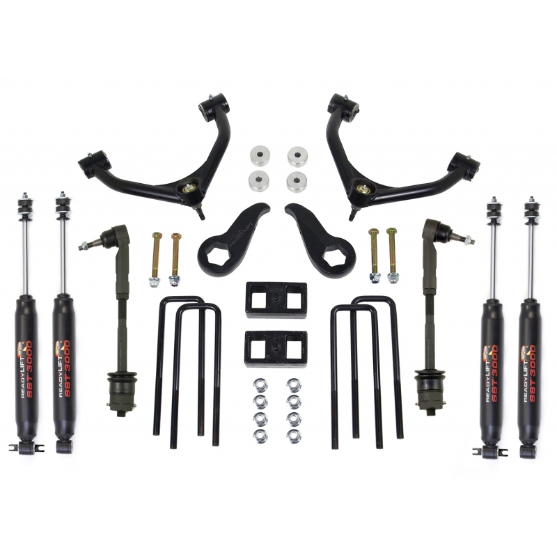 ReadyLIFT | SST® Lift Kit w/Shocks - Silverado / Sierra 2500 HD / 3500 HD 6.0L / 6.6L 2011-2018 ReadyLIFT Lift Kits